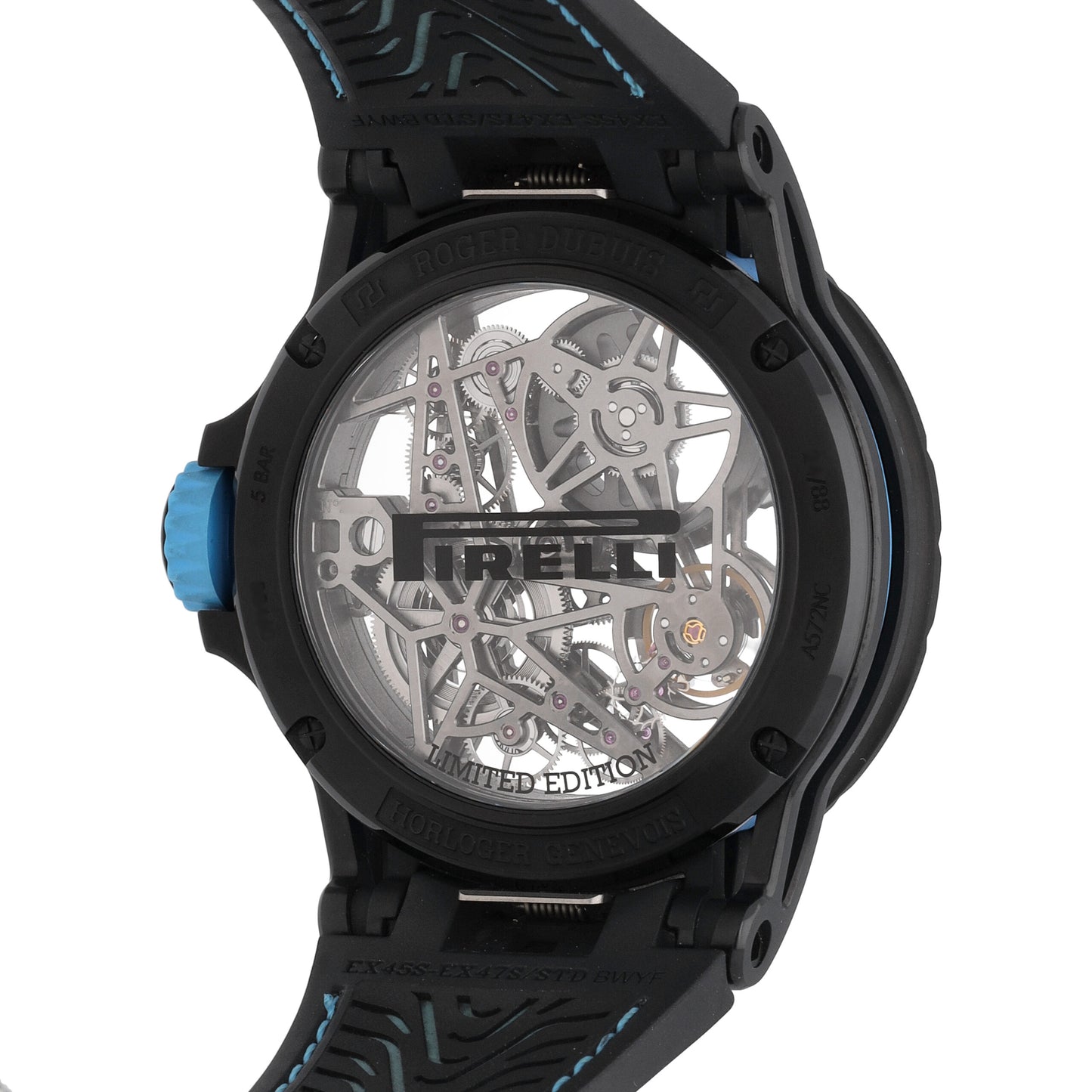 Roger Dubuis Excalibur Skeleton Titanium 45mm Automatic Men's Watch RDDBEX0696