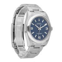 Rolex 2015 Oyster Perpetual Blue Dial 36mm Automatic Men's Watch 116000