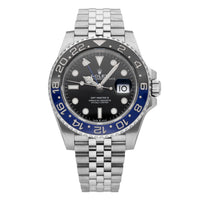 Rolex 2020 GMT Master II Batgirl Black Dial 40mm Automatic Mens Watch 126710BLNR