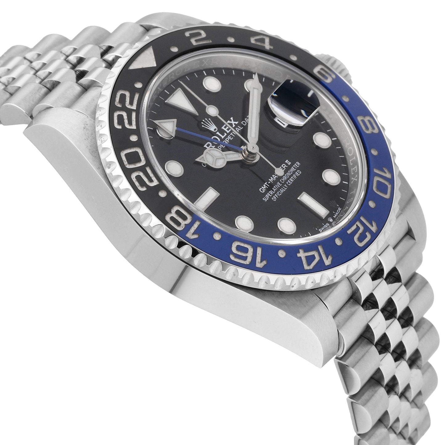 Rolex 2020 GMT Master II Batgirl Black Dial 40mm Automatic Mens Watch 126710BLNR