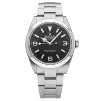 Rolex Explorer 2024 Stainless Steel Black Dial 40mm Automatic Men's Watch 224270
