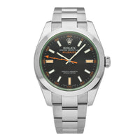 Rolex Milgauss Stainless Steel 40mm Black Dial Automatic Men's Watch 116400GV
