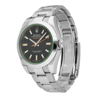 Rolex Milgauss Stainless Steel 40mm Black Dial Automatic Men's Watch 116400GV