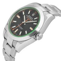 Rolex Milgauss Stainless Steel 40mm Black Dial Automatic Men's Watch 116400GV