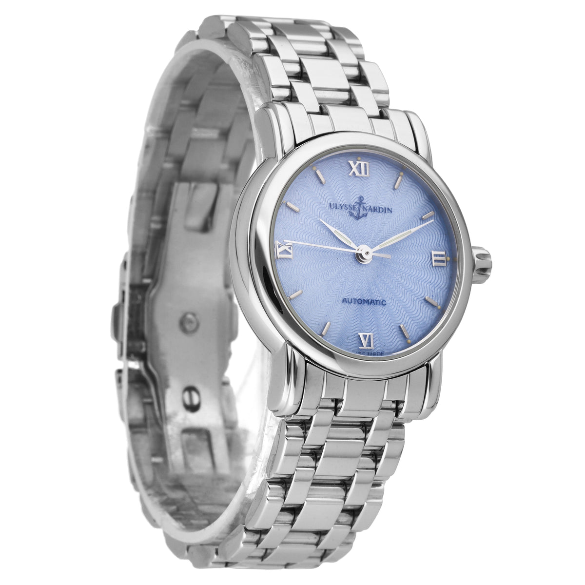 Ulysse Nardin San Marco Blue Dial 27mm Automatic Ladies Watch 123-77-9