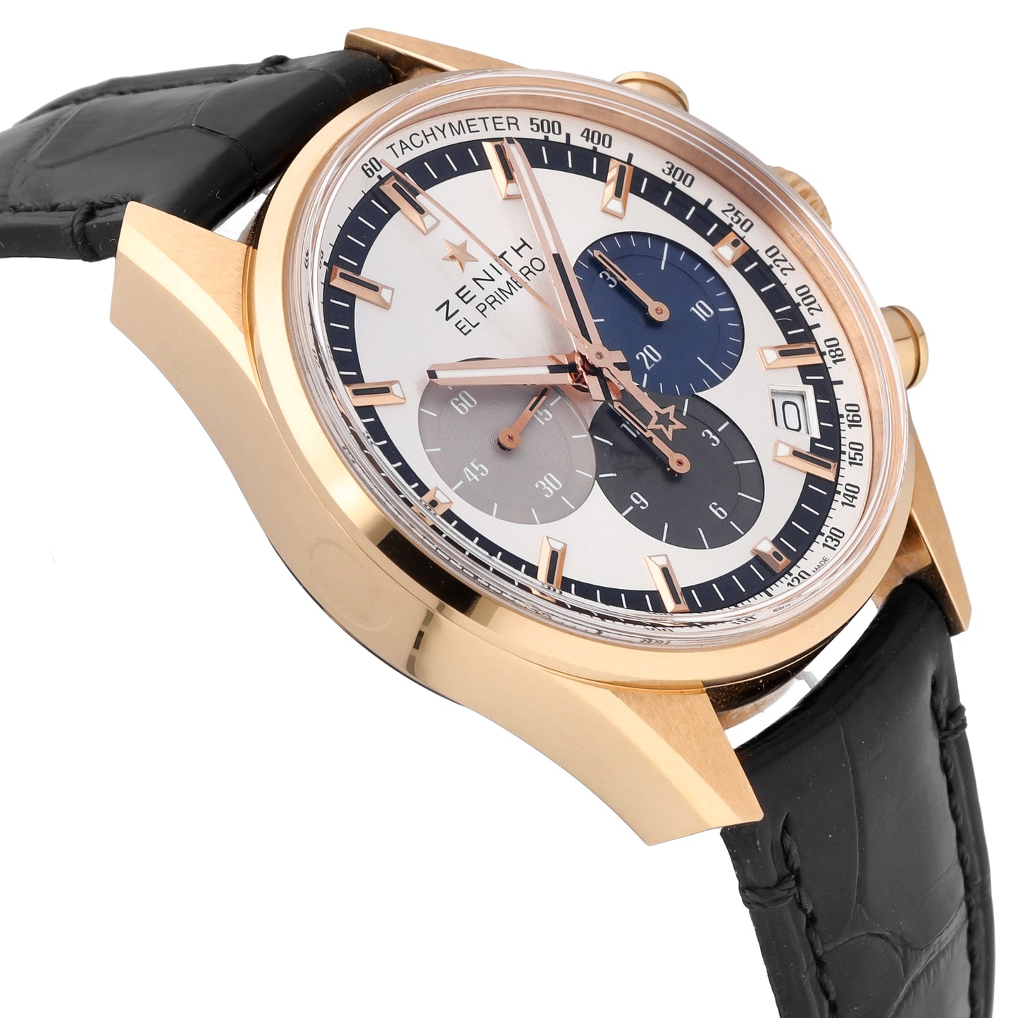 Zenith El Primero 18k Rose Gold 38mm Automatic Men's Watch 18.2150.400