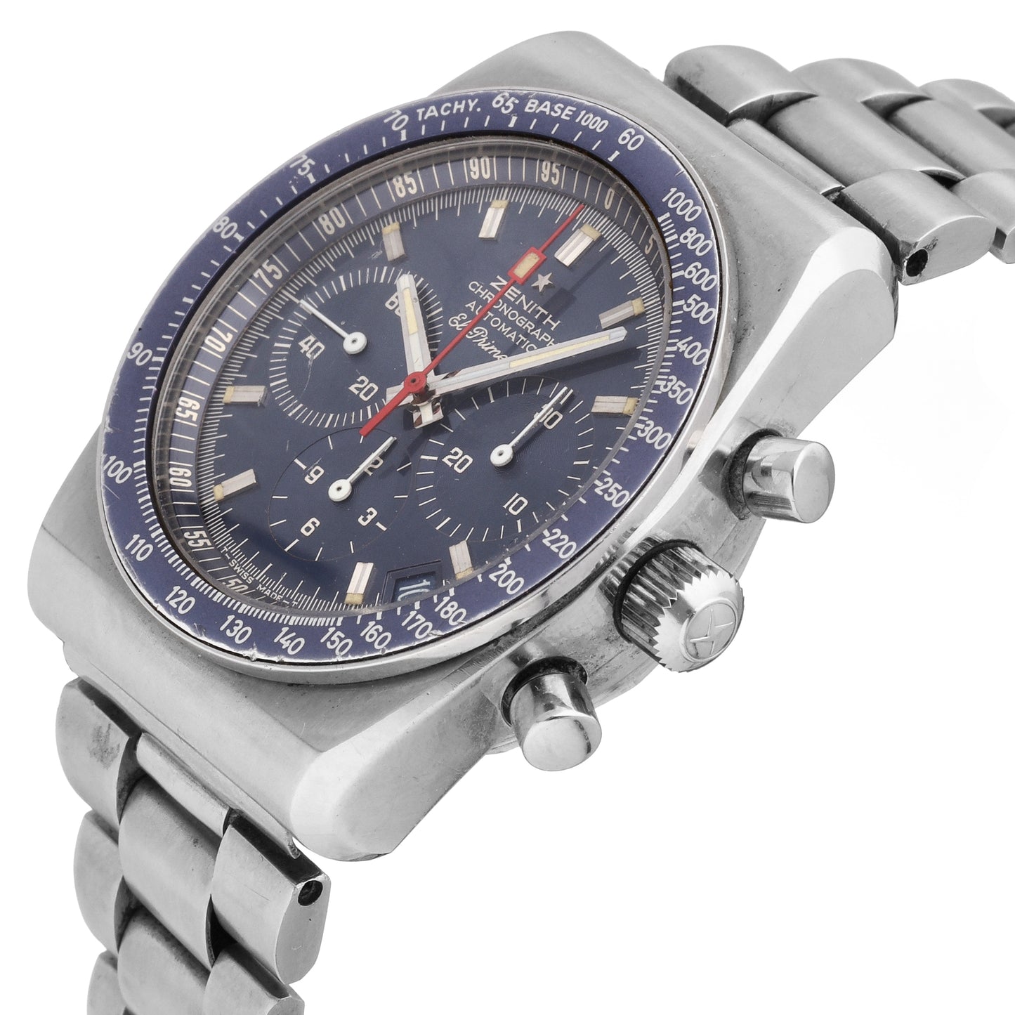 Zenith El Primero Blue Dial 38mm Automatic Men's Watch 01.0140.415