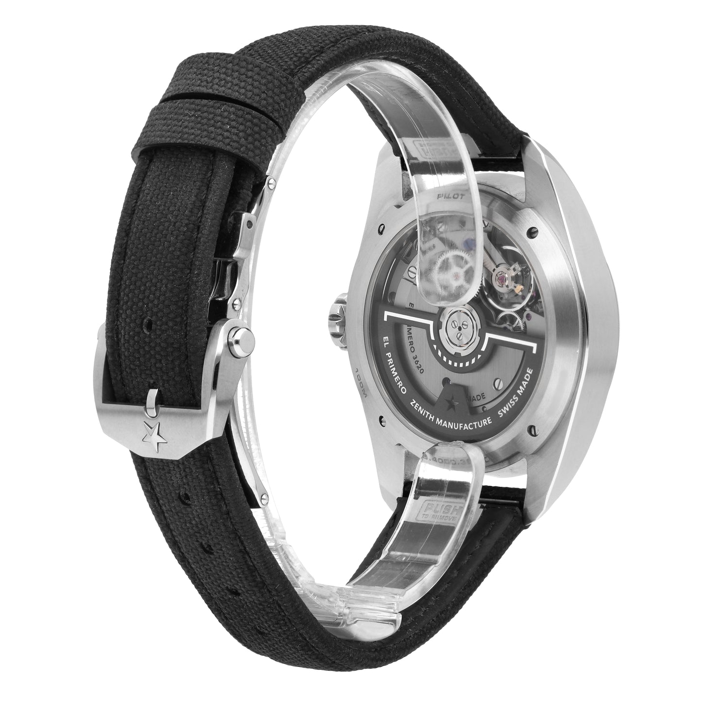 Zenith Pilot Black Dial 40mm Automatic Men's Watch 03.4000.3620/21.1001