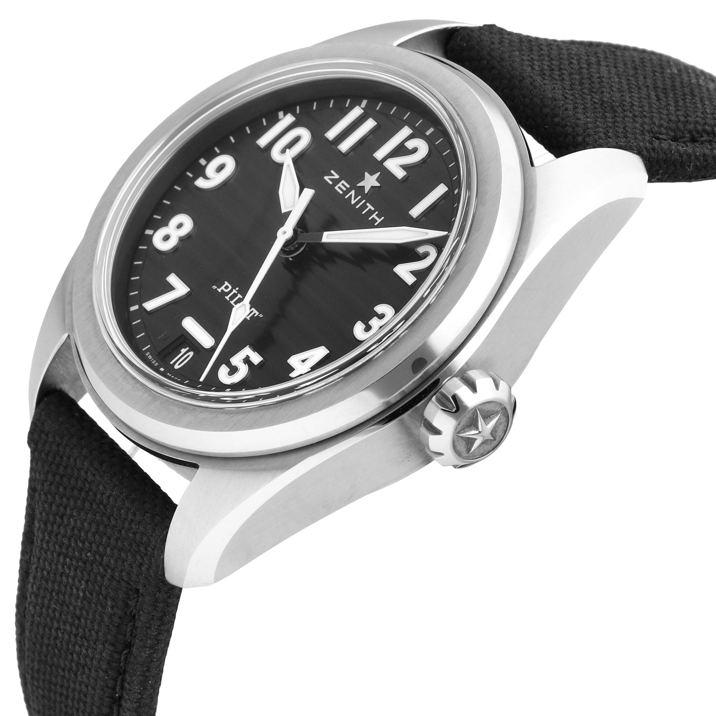 Zenith Pilot Black Dial 40mm Automatic Men's Watch 03.4000.3620/21.1001