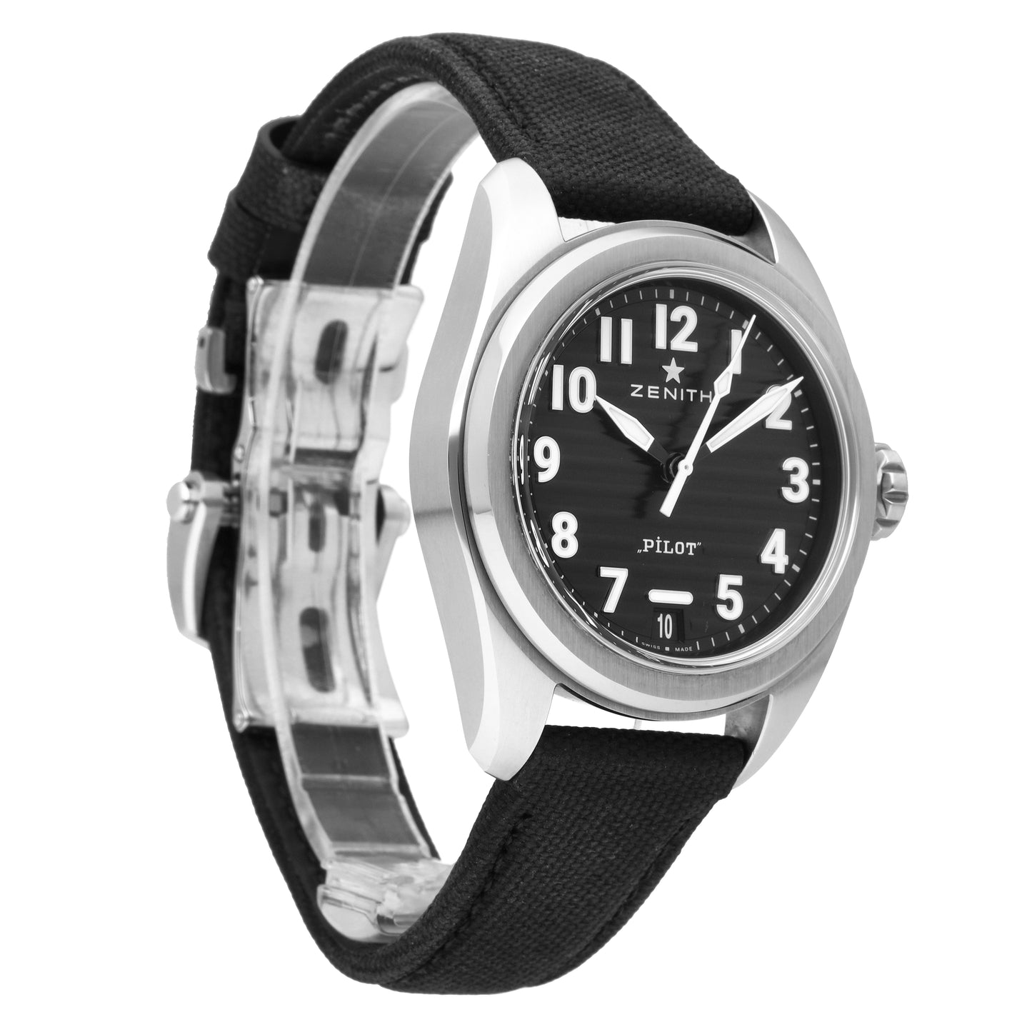 Zenith Pilot Black Dial 40mm Automatic Men's Watch 03.4000.3620/21.1001