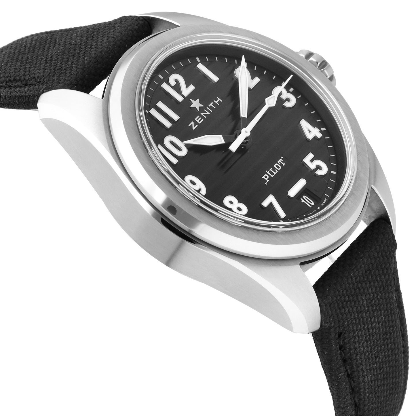 Zenith Pilot Black Dial 40mm Automatic Men's Watch 03.4000.3620/21.1001