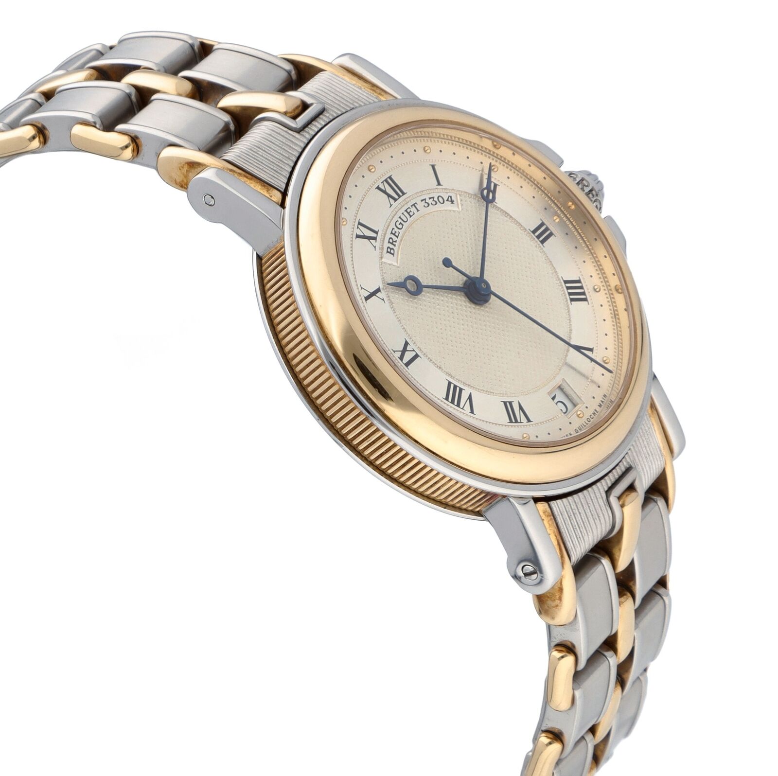 Breguet Marine 18K Yellow Gold Stainless Steel Automatic 32mm