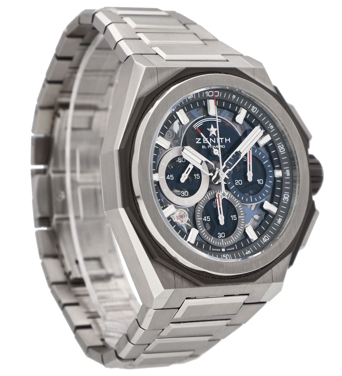 Zenith Defy Extreme El Primero Chrono Titanium Watch 95.9100.9004 Box Card