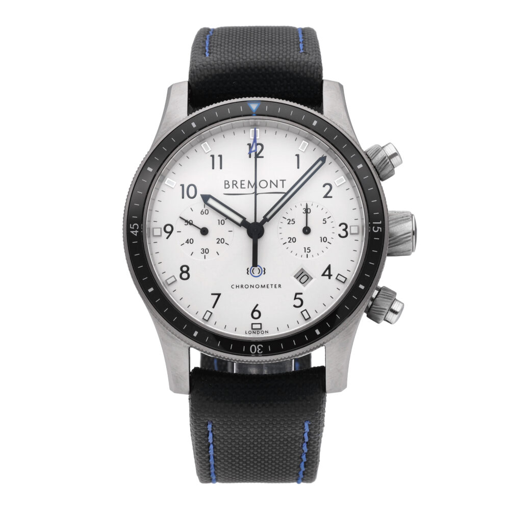 Bremont Boeing 247 Chronograph White Dial 43mm Automatic Mens Watch BM247-WH-R-S