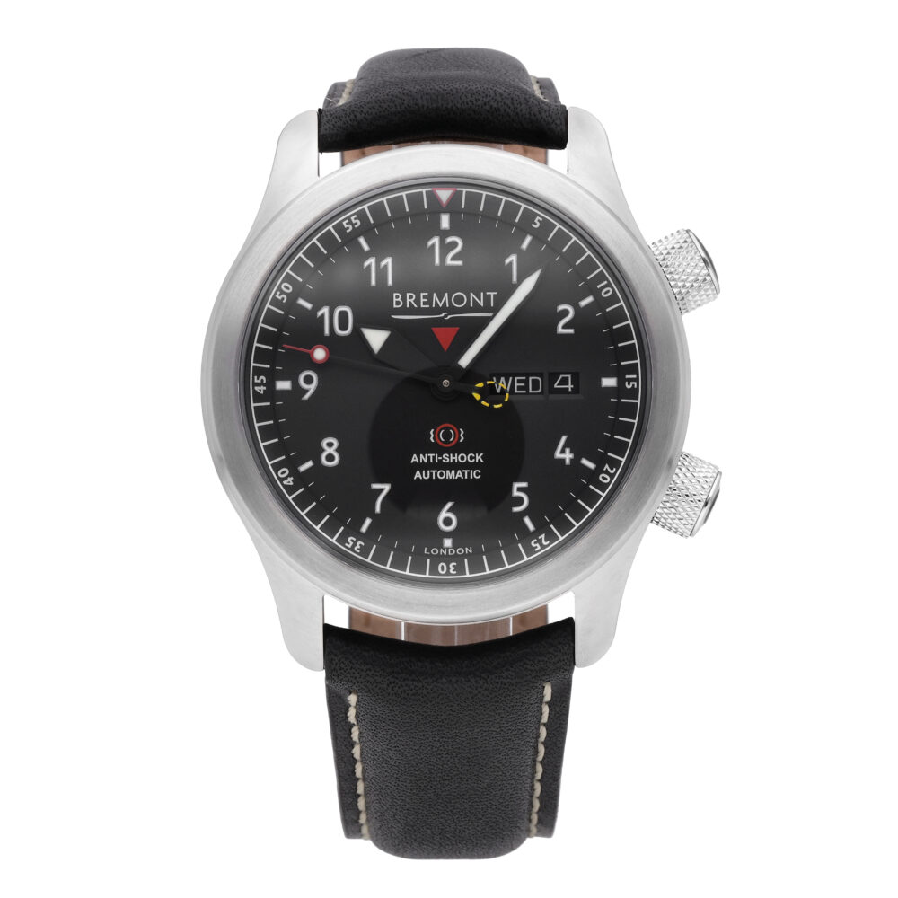 Bremont Martin Baker II Black Dial 43mm Automatic Men's Watch MBII-BK-GN-S
