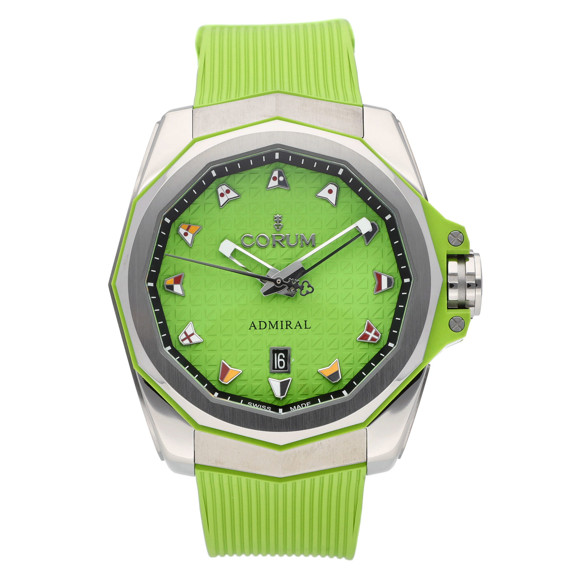 Corum Admiral Cup Titanium Green Dial 45mm Automatic Men s Watch