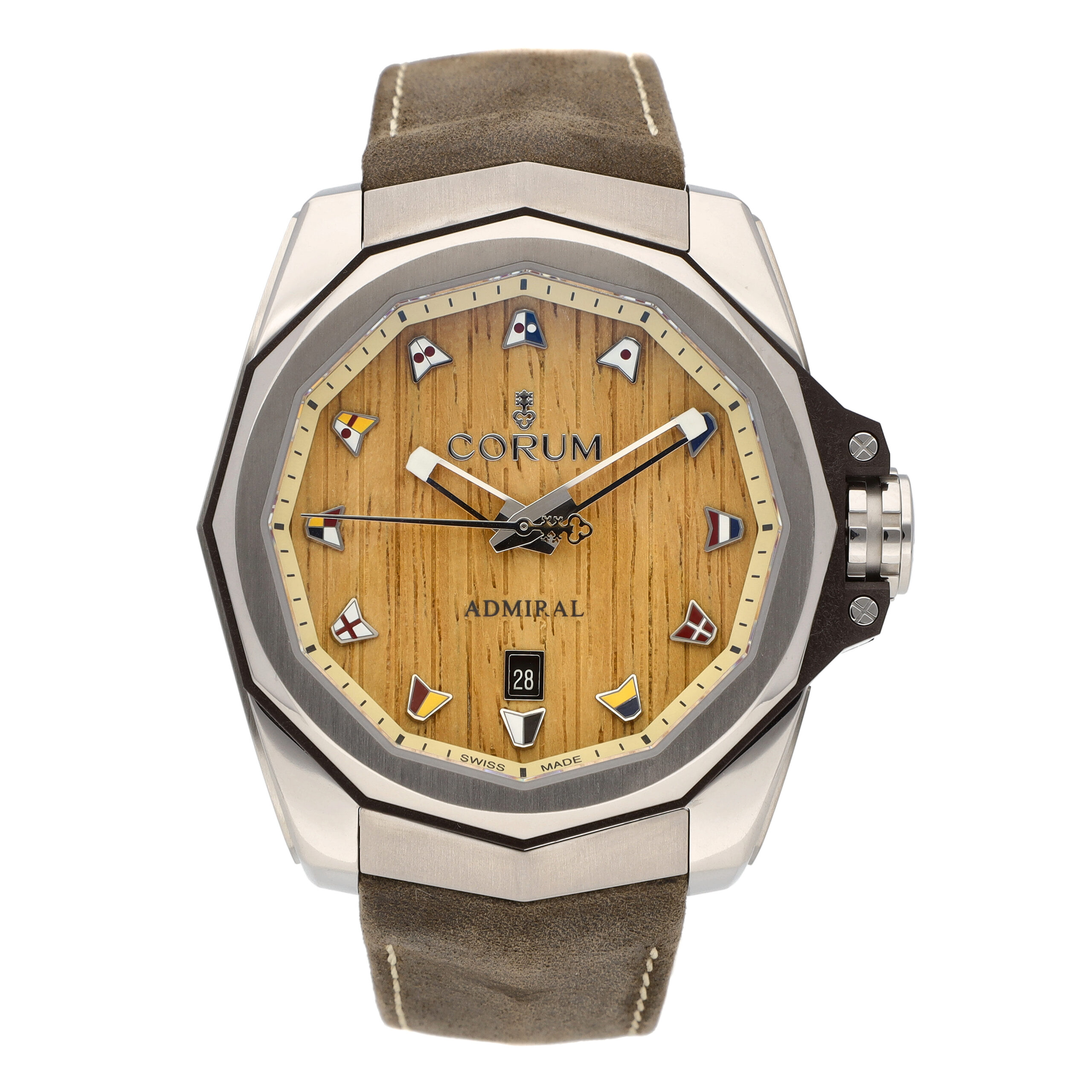 watchsteez.com – 1979 longines admiral 1059 5-star automatic presentation  watch w/ date