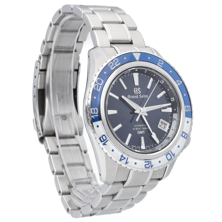 Grand Seiko Sport GMT blaues Zifferblatt 44 2 mm Automatik Herrenuhr SBGJ237G