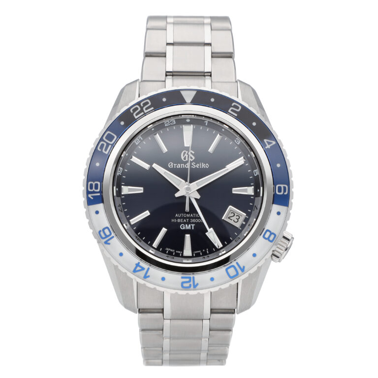 Grand Seiko Sport GMT blaues Zifferblatt 44 2 mm Automatik Herrenuhr SBGJ237G