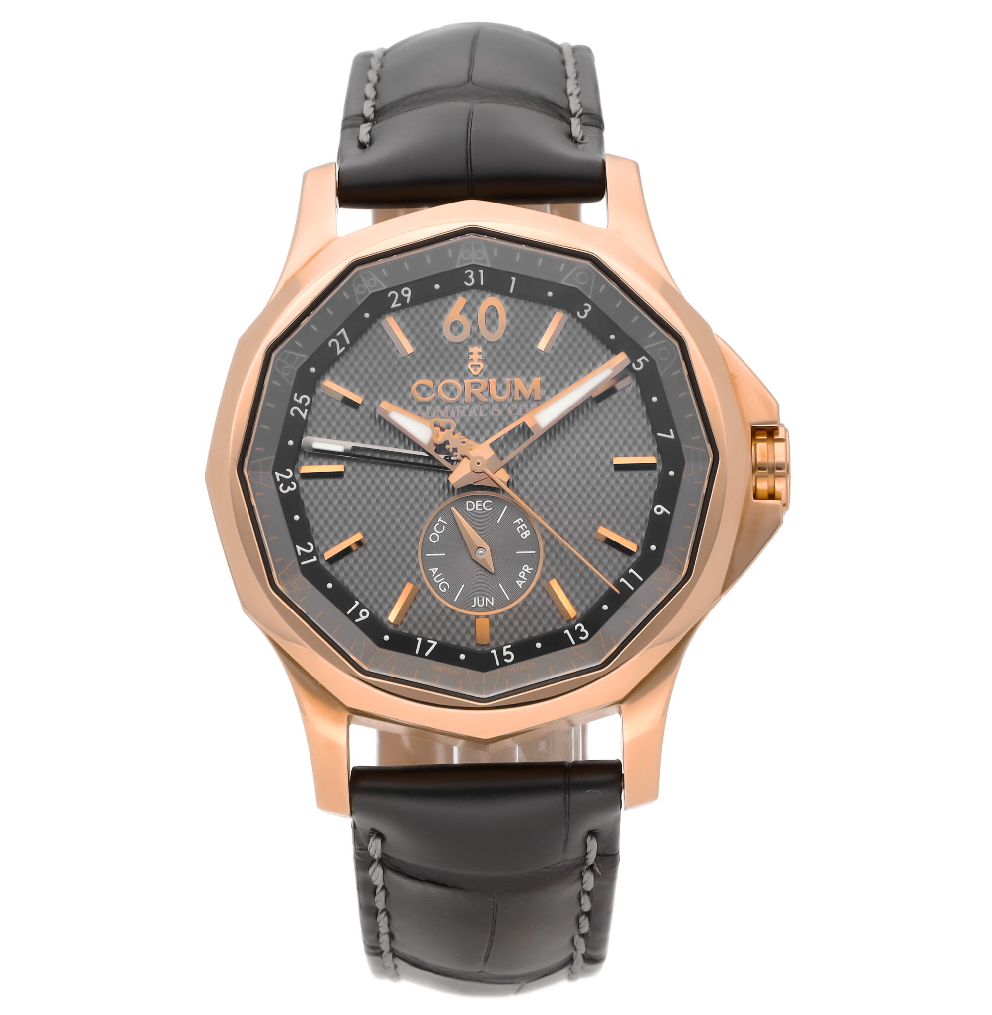 Corum Admiral s Cup Legend 42 Annual Calendar 18k Gold Men s