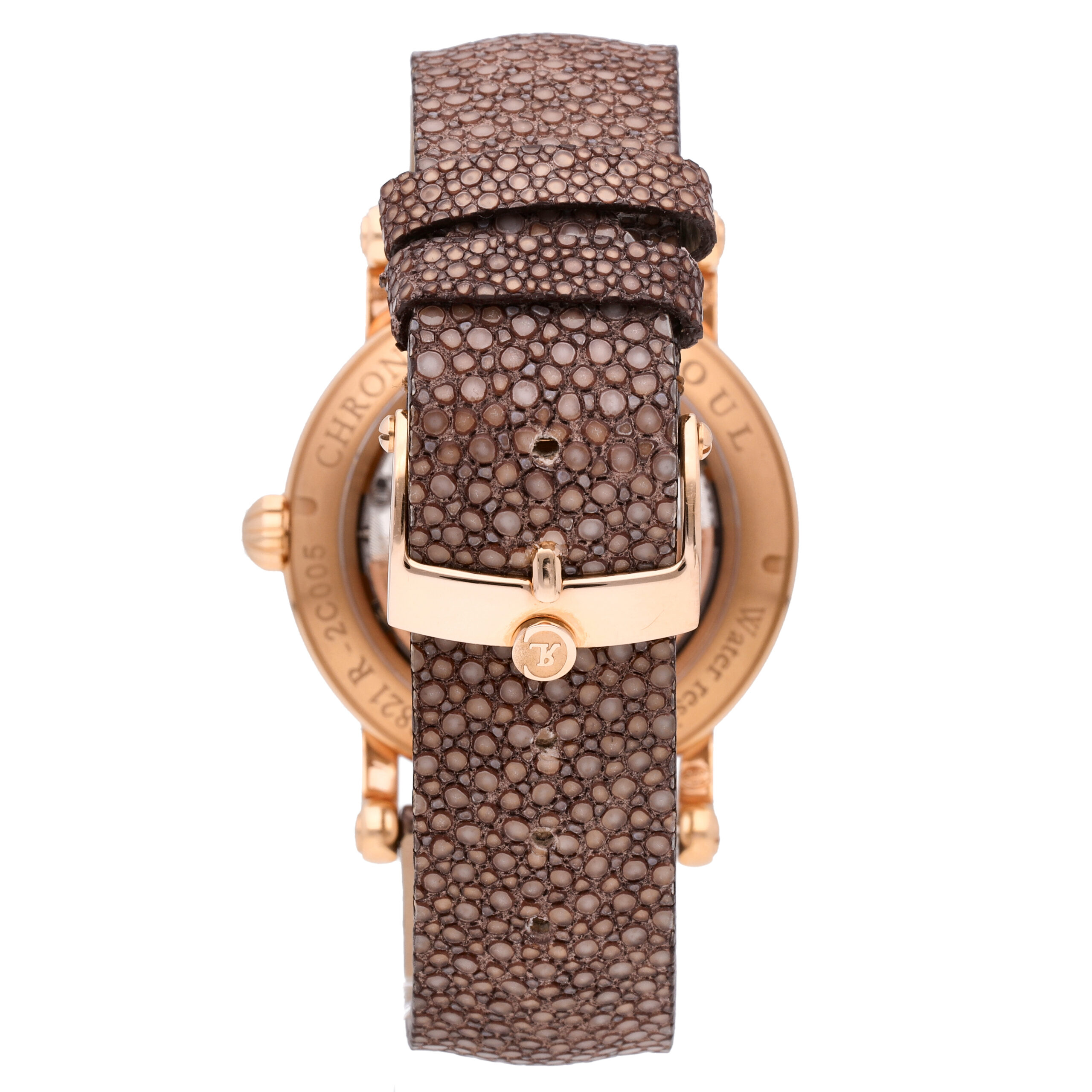 Chronoswiss Gold Diamond Chronoswiss Kairos 18k Rose Gold