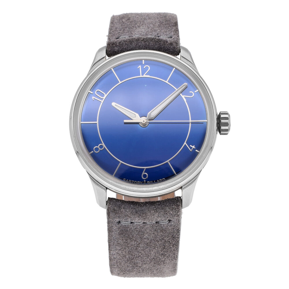 Sartory Billard SB04 Titanium Blue Dial 40mm Piece Unique Automatic Men's Watch