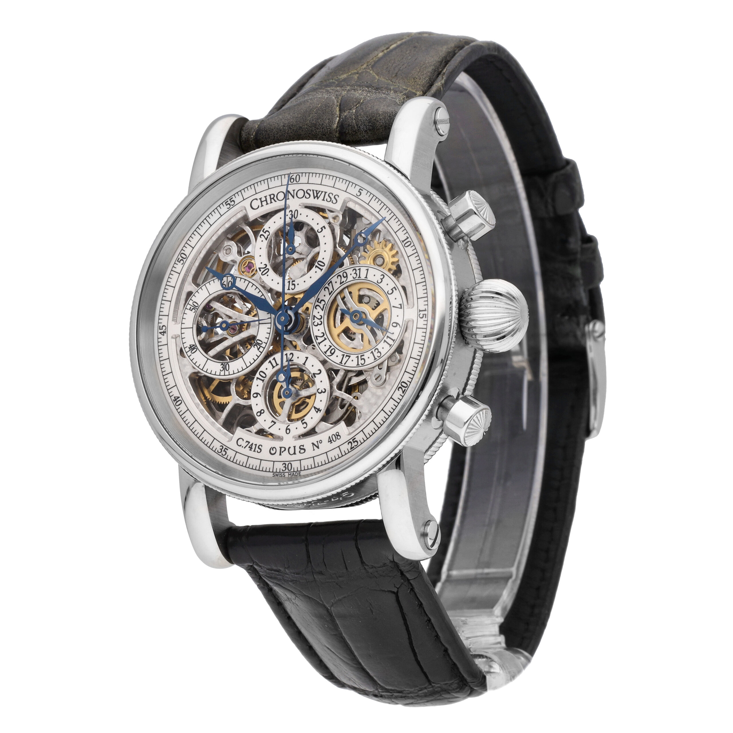 Chronoswiss Opus Skeleton Chronograph 41mm Automatic Men's