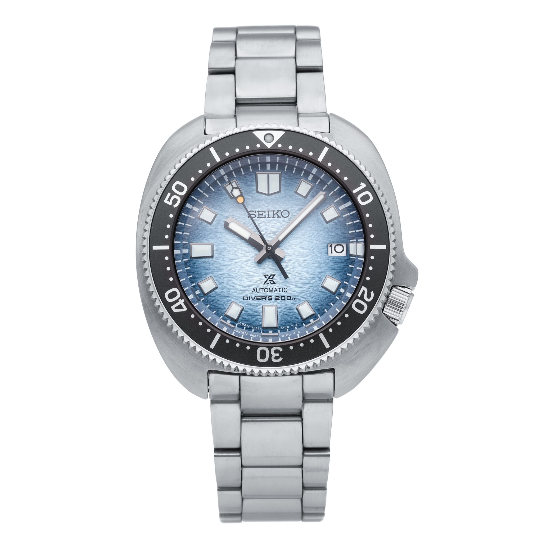 Seiko Prospex Stainless Steel Blue Dial 42.7mm Automatic Men's Watch ...