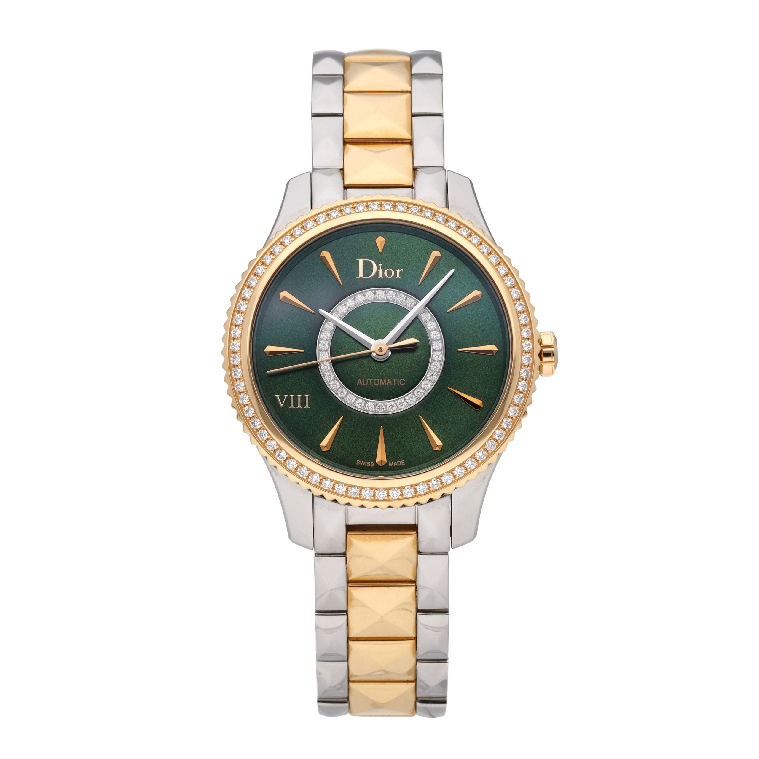 Dior Montaigne Green Dial 32mm Automatic Ladies Watch CD1525I1M001