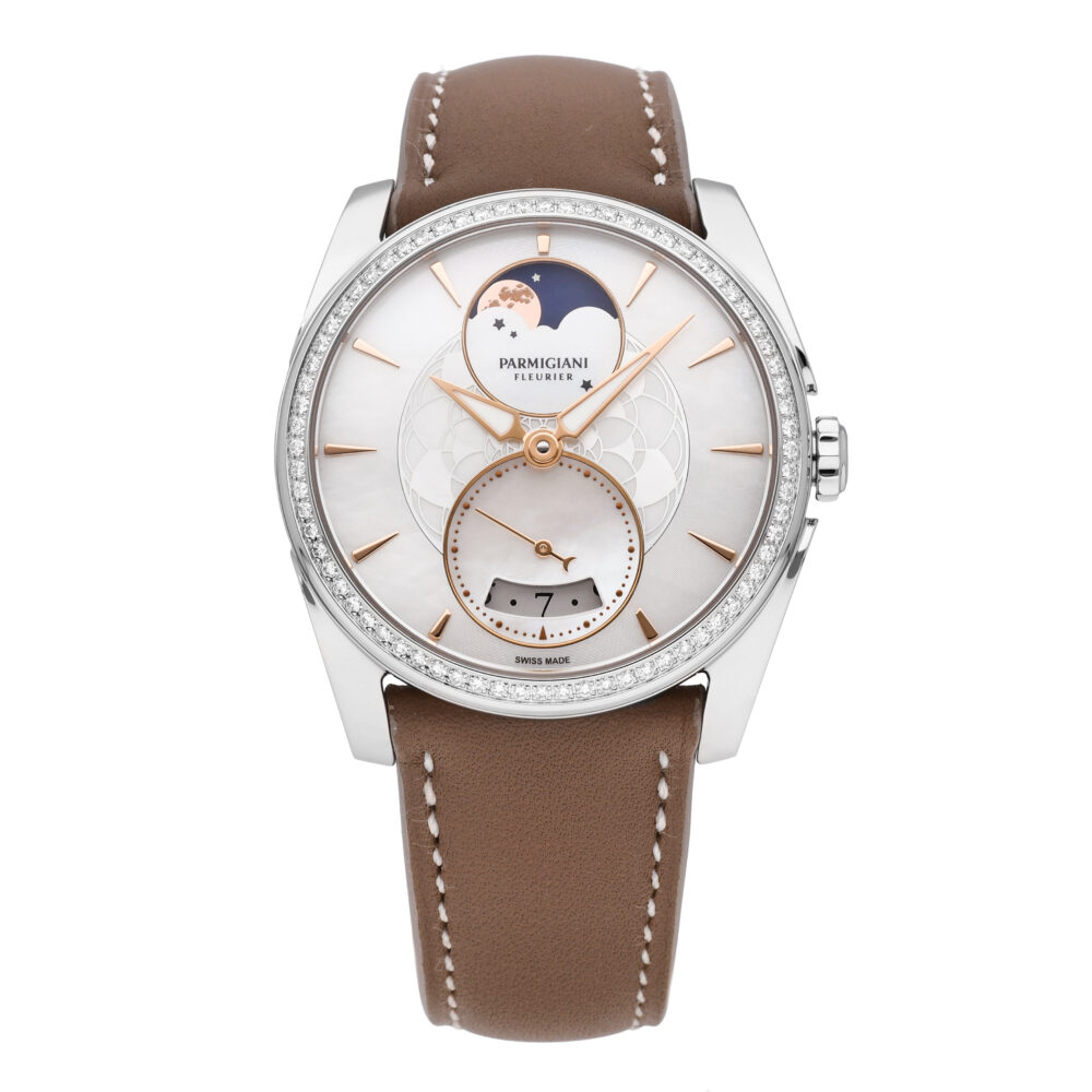 Parmigiani Tonda Metropolitaine Selene Auto Ladies Watch PFC283-0063300-HC6121