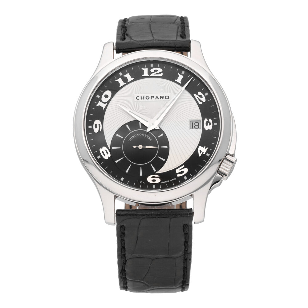 Chopard L.U.C. Twist 18k White Gold 41mm Automatic Men's Watch 16/1888 1001