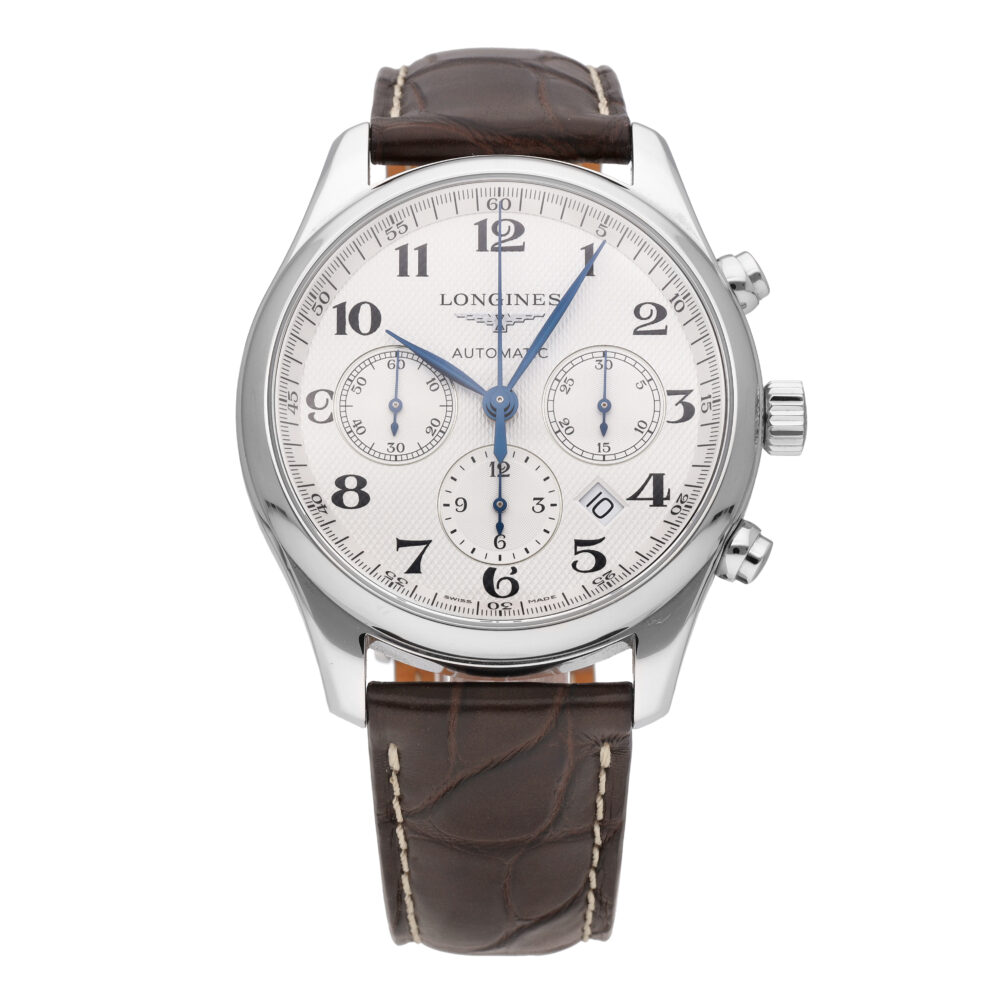 Longines Master Chronograph Silver Dial 42mm Automatic Men's Watch L2.759.4.78.3