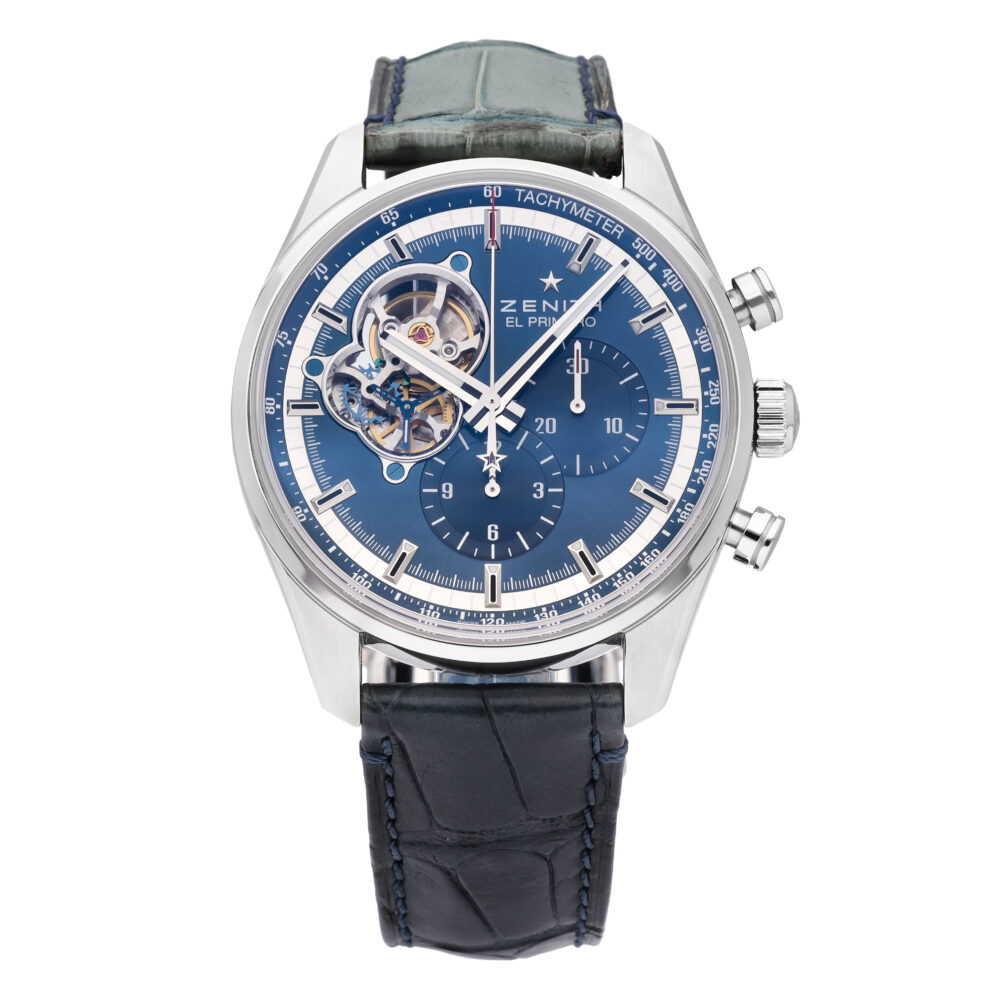 Zenith Chronomaster El Primero Blue Dial 42mm Automatic Mens Watch 03.20416.4061