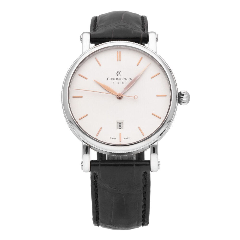 Chronoswiss Sirius Silver Dial 40mm Automatic Men's Watch CH-2893.1