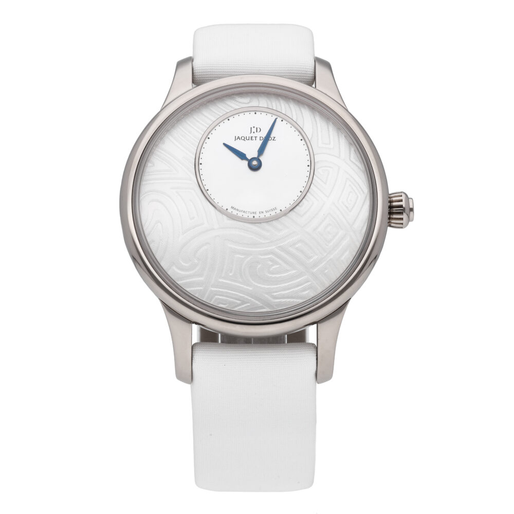 Jaquet Droz Petite Heure Minute 18k White Gold 39mm Automatic Watch J005014570