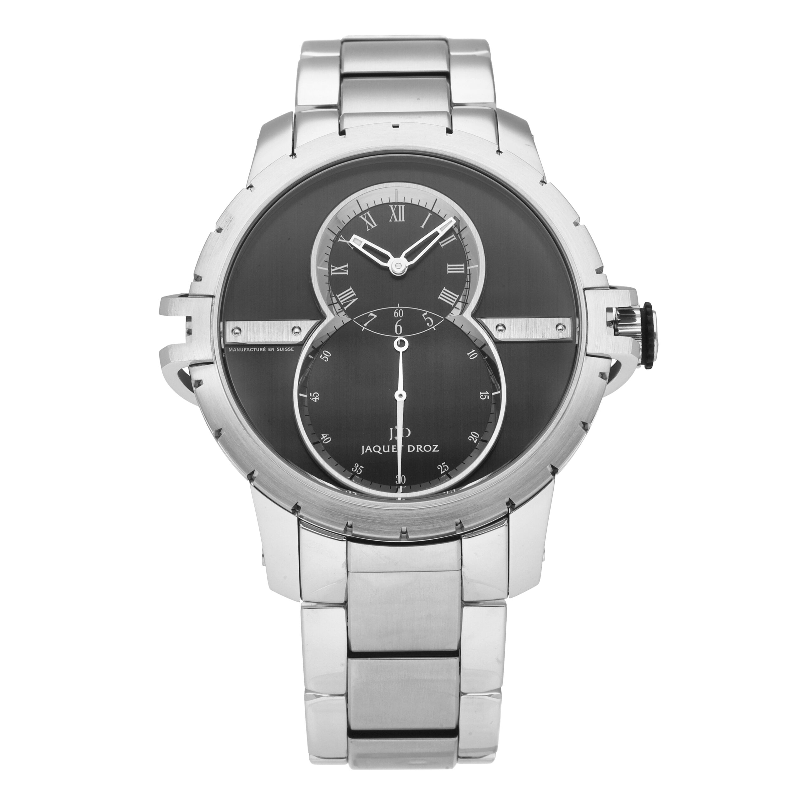 Jaquet Droz Grande Seconde Black Dial 45mm Automatic Men's Watch