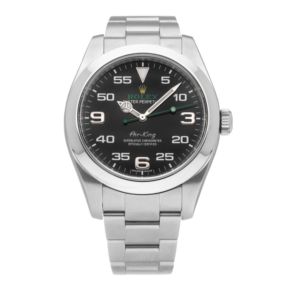 Rolex Oyster Perpetual Air King Black Dial 40mm Automatic Men's Watch 116900