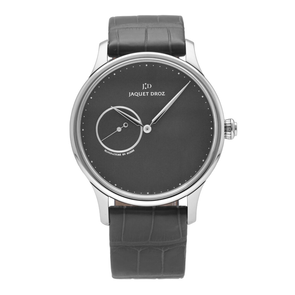 Jaquet Droz Grande Heure Minute Grey Dial 43mm automatic Men's Watch J017030240