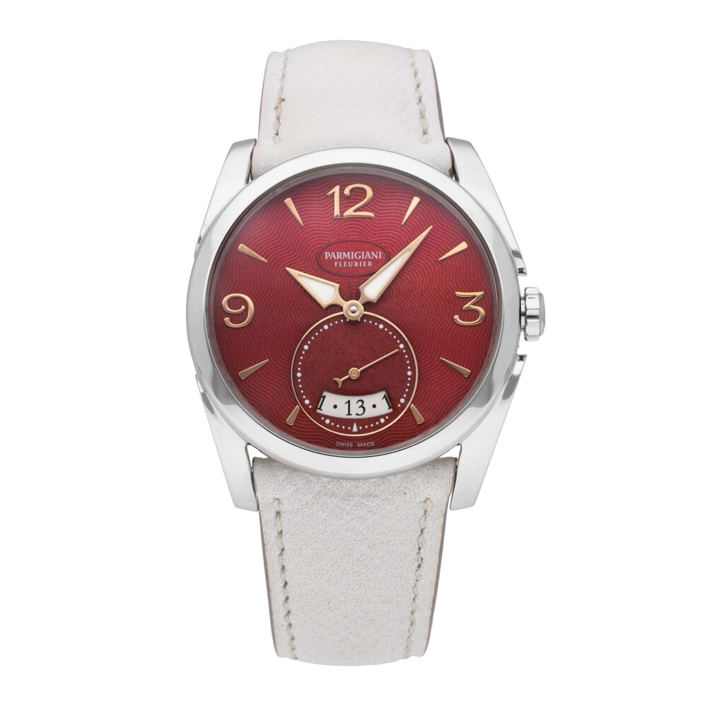 Parmigiani Tonda Metropolitaine Red Dial Auto Ladies Watch PFC273-0000900-HE2421