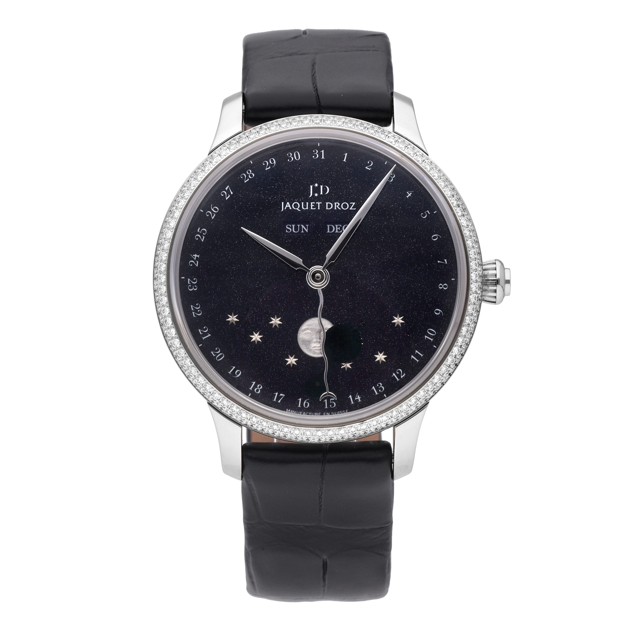 Jaquet Droz Astrale Eclipse Aventurine Dial 39mm Automatic Mens