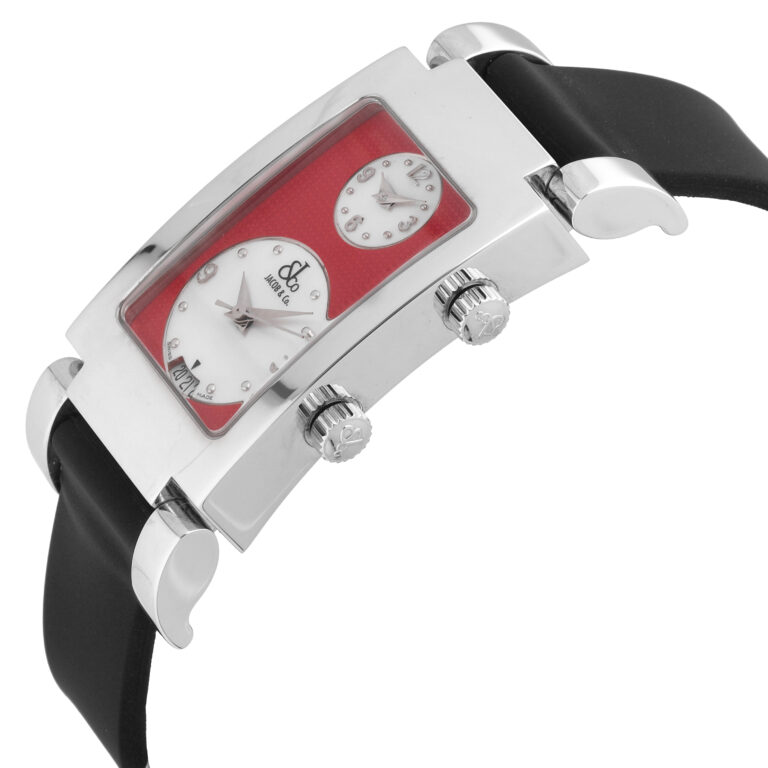 Jacob & Co. Angel Two-Time Zone Stainless Steel MOP Dial Quartz