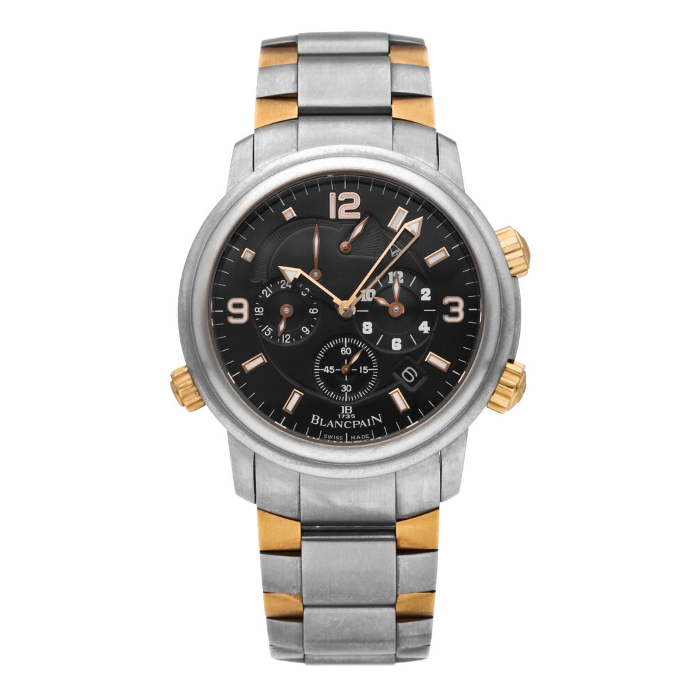 Blancpain Leman Reveil GMT Two-Tone 40mm Automatic Men's Watch 2041-12A3-098