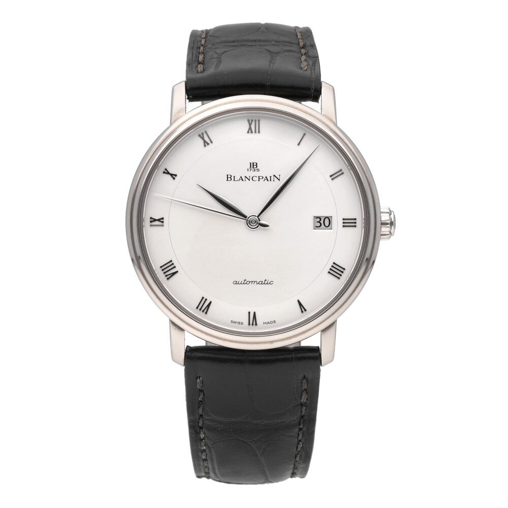 Blancpain Villeret Ultra Slim 18k White Gold Automatic Men's Watch 6223-1542-55B
