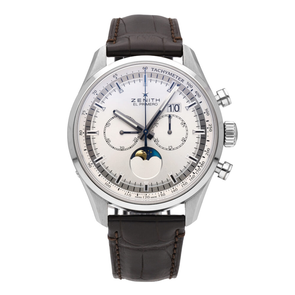 Zenith El Primero Helios Silver Dial Automatic Men's Watch 03.2160.4047/02.C713