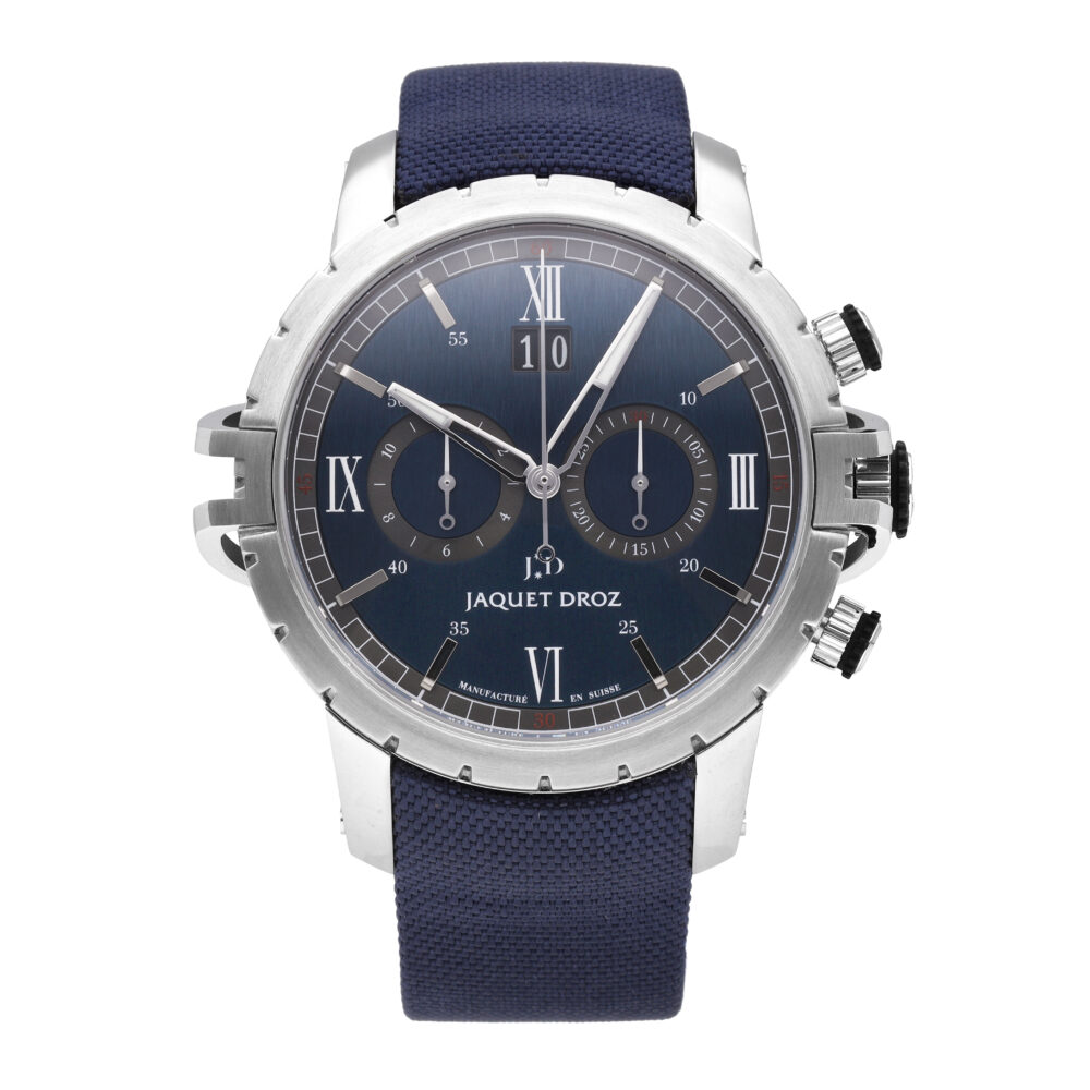Jaquet Droz SW Sport Chronograph Blue Dial 45mm Automatic Men's Watch J029530540