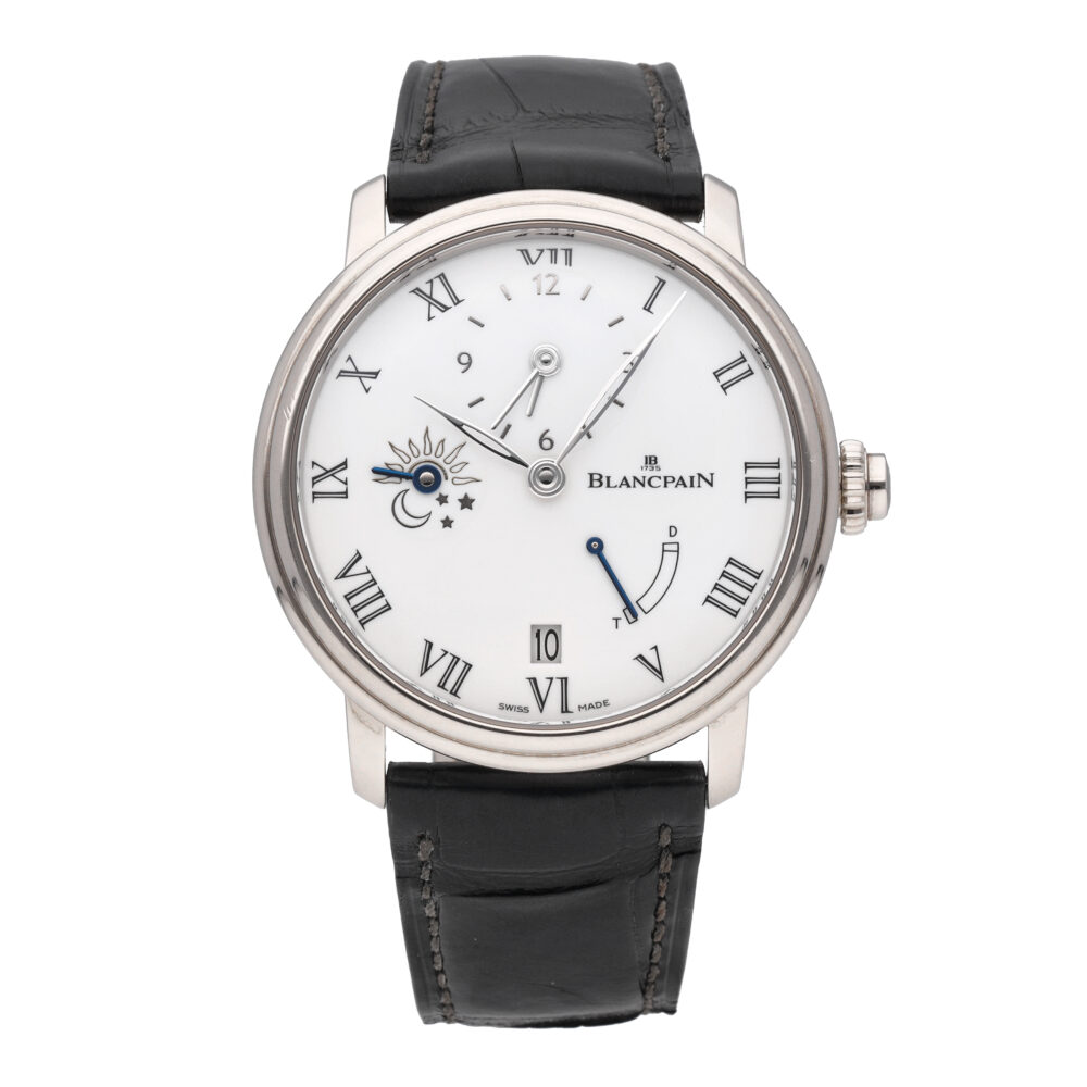 Blancpain Villeret 8 Days 18k White Gold Automatic Men's Watch 6661-1531-55B