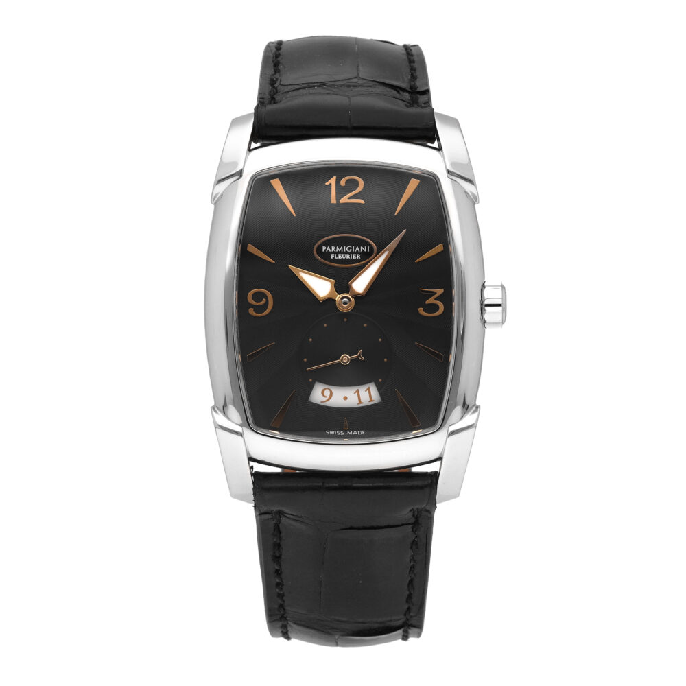 Parmigiani Fleurier Kalparisma Automatic Black Dial Watch PFC124-0001401-HA1422
