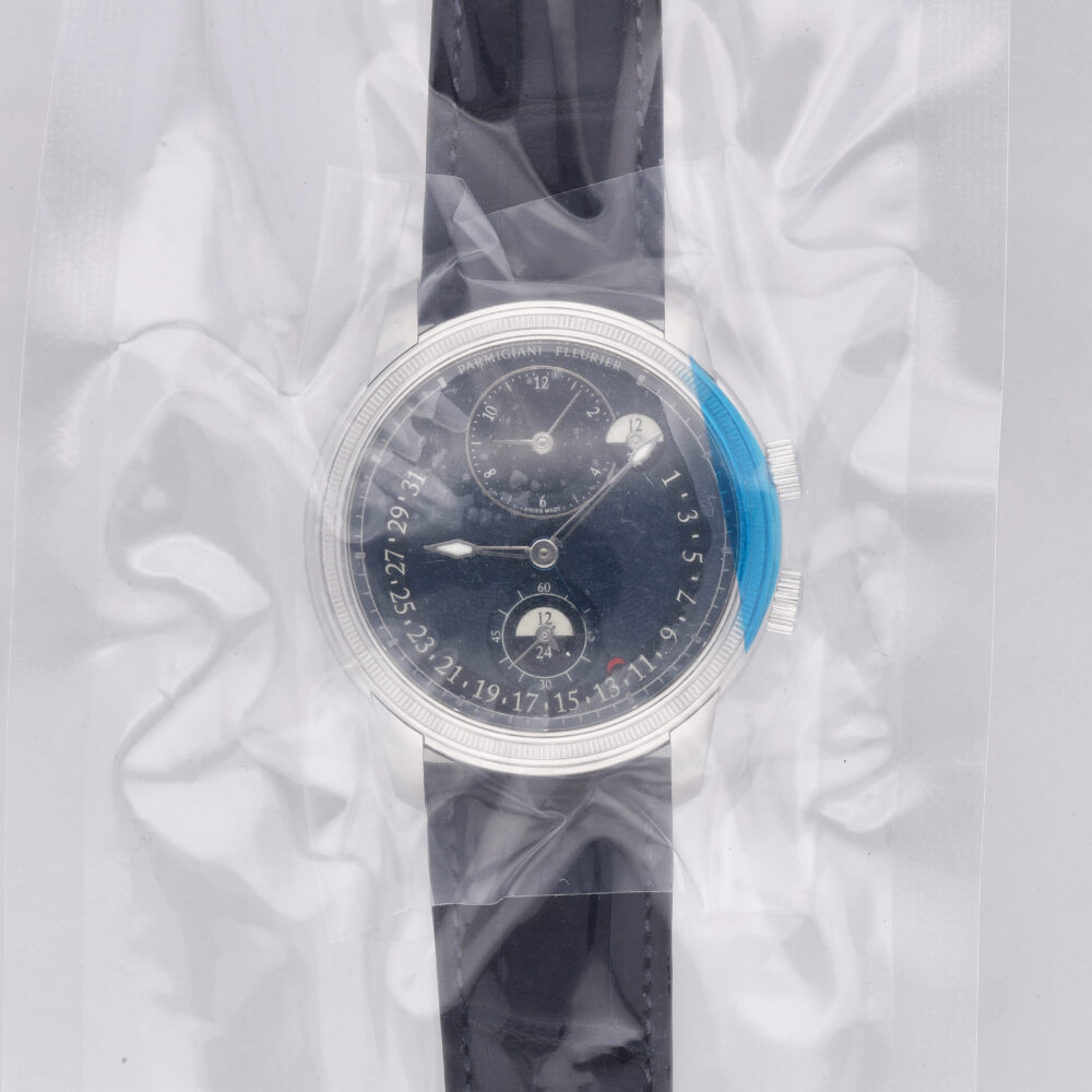 Parmigiani Toric Hemispheres Retrograde Automatic Men's Watch PFC901-1020001