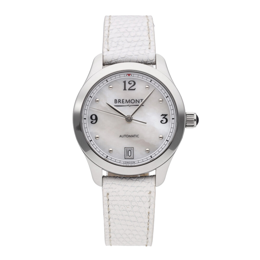 Bremont Solo 34 MOP Dial 34mm Automatic Ladies Watch SOLO34-AJ-MP-R-S