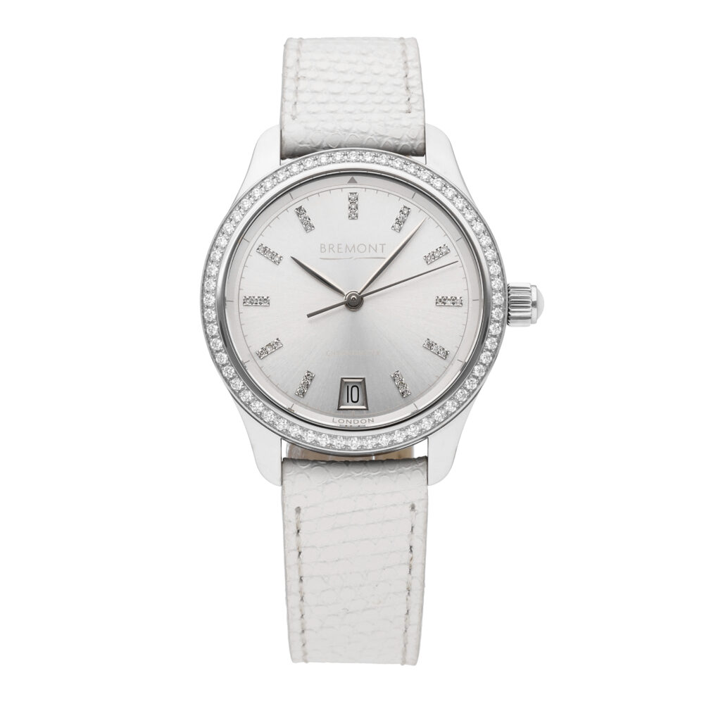 Bremont Lady K Jade Silver Dial 34mm Automatic Ladies Watch LADY-K-FR-SS-R-S